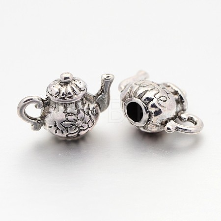 Tibetan Style Alloy Pendants X-TIBEP-0802-S-FF-1
