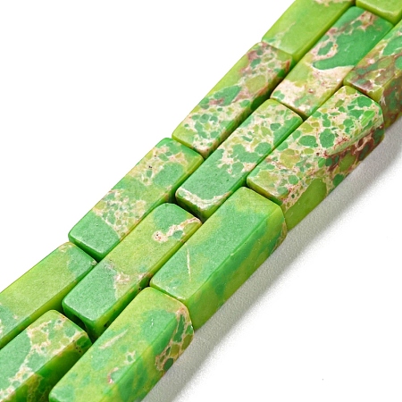 Synthetic Imperial Jasper Dyed Beads Strands G-D077-C01-12-1
