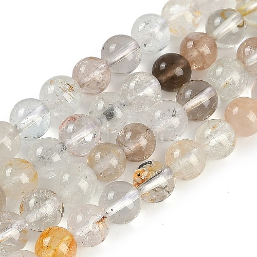 Natural Topaz Beads Strands G-H062-A03-01-1