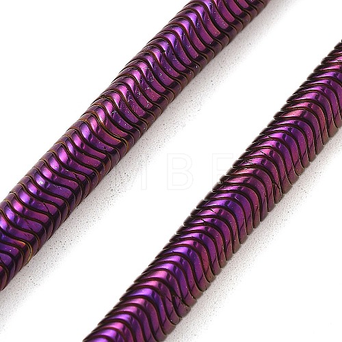 Electroplated Synthetic Non-magnetic Hematite Beads Strands G-B132-A01-01G-1