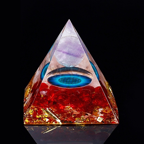 Orgonite Pyramid Resin Energy Generators PW-WG29481-04-1