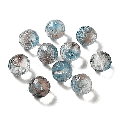 Transparent Glass Beads GLAA-D025-03D-1