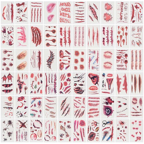 Gorgecraft 2 Sets 2 Style Body Art Tattoos Stickers MRMJ-GF0001-39-1