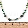 Mixed Gemstone & Natural Freshwater Pearl Beaded Necklaces NJEW-JN06468-02-4