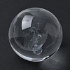 Inner Carving Glass Crystal Ball Diaplay Decoration PW-WGE79FB-03-1