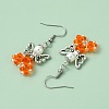 Glass Dangle Earrings EJEW-MZ00319-03-3