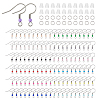 130Pcs 13 Colors 316 Surgical Stainless Steel Earring Hooks STAS-FH0002-08-1