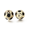 Brass Enamel Beads KK-Z163-06G-C01-1