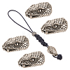 4Pcs Brass Beads KK-FH0008-26AS-1