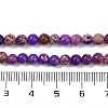Dyed Natural Regalite/Imperial Jasper/Sea Sediment Jasper Beads Strands G-B124-C04-09-4