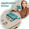 Velvet Jewelry Storage Zipper Pouches ABAG-WH0063-117B-7