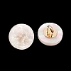 1-Hole Resin Alloy Shank Buttons FIND-B065-03G-04-2