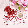 3000Pcs Glass Bugle Beads SEED-ME0001-27B-3