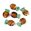 Handmade Lampwork Beads Strands LAMP-N021-41-A08-2