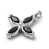 304 Stainless Steel Pendants STAS-C118-01P-02-2