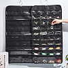 80 Grids Non-Woven Fabric Jewelry Rolls AJEW-WH0816-491-3