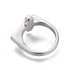 Tarnish Resistant 304 Stainless Steel Finger Rings RJEW-O032-12P-17mm-3