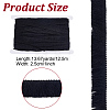 12.5M Polyester Lace Trim Ribbon OCOR-HY0001-44A-2