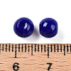 Opaque Solid Color Glass Beads GLAA-N007-6mm-A03-3