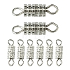 20Pcs Brass Screw Clasps KK-YW0002-40P-1