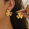 304 Stainless Steel and Imitation Pearl Stud Earrings WG65500-02-1