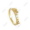 Word Blessed Stainless Steel Finger Rings for Women WG5CA7C-05-2