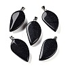 Synthetic Blue Goldstone Pendants GG-CBACB71-05P-11-1