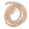 Transparent Electroplate Glass Beads Strands LS-EGLA-A039-T3mm-A12-2