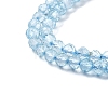 Natural Blue Topaz Beads Strands X-G-H079-A02-03-4