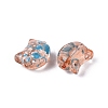 Picasso Transparent Glass Beads SEED-N012-07J-2
