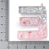 Resin Pendants RESI-B029-01P-E-3