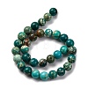 Dyed Natural Regalite/Imperial Jasper/Sea Sediment Jasper Beads Strands X-G-B124-C02-13-5