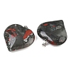 Natural African Bloodstone Pendants GG-K002-04K-2
