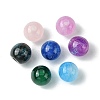 25Pcs Round Imitation Cat Eye Resin Beads RESI-FS0001-65A-3