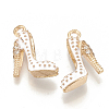 Alloy Enamel Stilettos Pendants ENAM-S115-042D-1