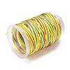 5 Rolls 12-Ply Segment Dyed Polyester Cords WCOR-P001-01B-015-2