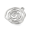 Anti-Tarnish 304 Stainless Steel Pendants STAS-D192-06P-2