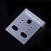 Plastic Earring Display Card EDIS-Q043-01-2