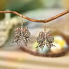 Teachers' Day Acrylic Dangle Earrings EJEW-I325-01G-05-1