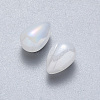 Transparent Spray Painted Glass Charms GLAA-R211-03-D06-2