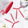 Polyester Stripe Pattern Ribbon OCOR-WH20003-120-7