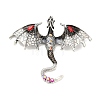 Alloy Rhinestone Big Pendants FIND-I060-01AS-02-1