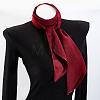 Solid Color Polyester Silk Scarf for Women Girls AJEW-WH20019-164D-6