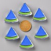 Transparent Enamel Acrylic Beads TACR-S155-001K-3