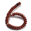 Natural Red Jasper Beads Strands G-P559-A17-02-3