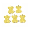 Spray Painted Alloy Pendants PALLOY-Q466-03F-1
