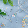 4Pcs 925 Sterling Silver Ice Pick Pinch Bails FIND-HS0002-08B-5