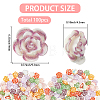 100Pcs Luminous Opaque Resin Decoden Cabochons MRMJ-SP0001-29-2