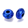 UV Plating Acrylic European Beads OACR-E033-22-06-2