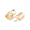 Brass Folding Crimp Ends KK-C163-08G-2
